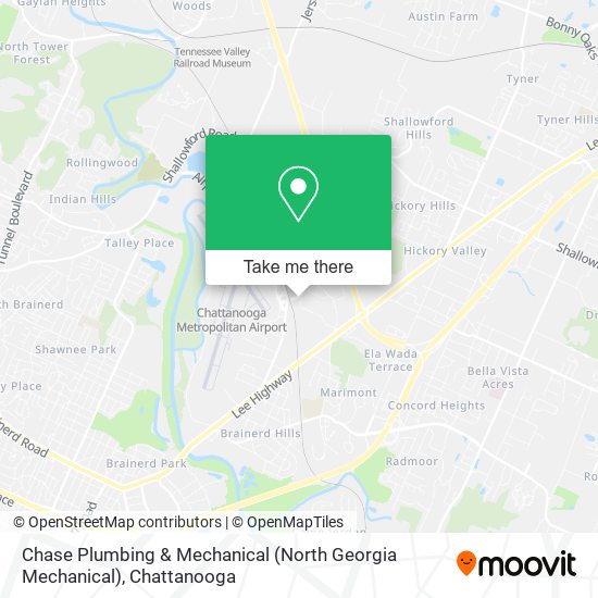 Chase Plumbing & Mechanical (North Georgia Mechanical) map