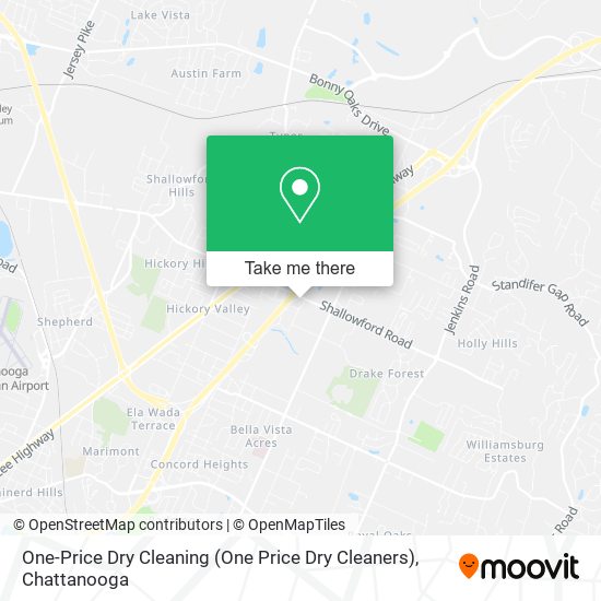 Mapa de One-Price Dry Cleaning