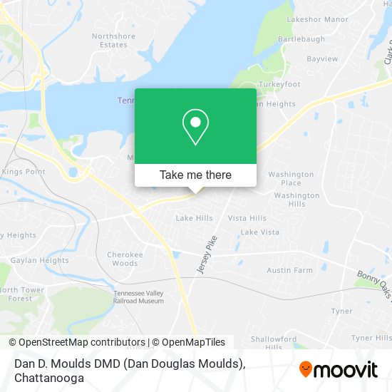 Dan D. Moulds DMD (Dan Douglas Moulds) map