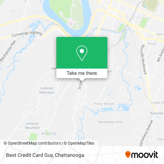 Best Credit Card Guy map