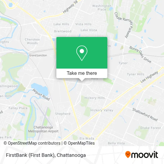 FirstBank (First Bank) map