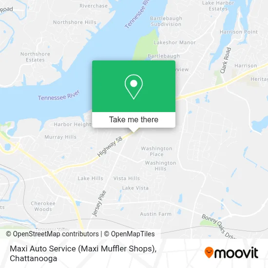 Maxi Auto Service (Maxi Muffler Shops) map