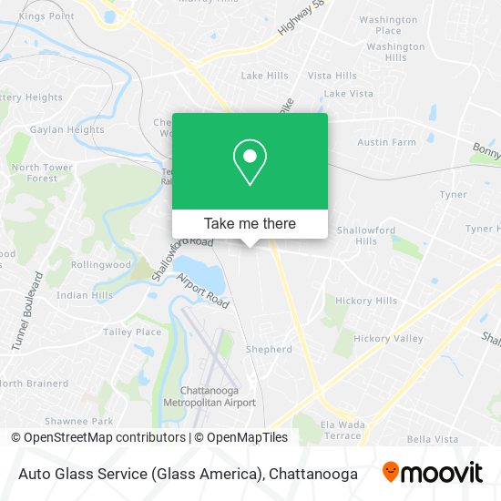 Auto Glass Service (Glass America) map