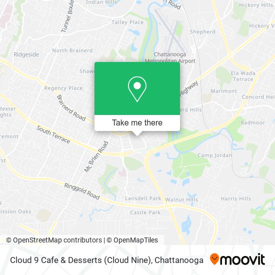 Mapa de Cloud 9 Cafe & Desserts (Cloud Nine)