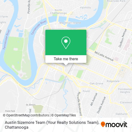 Austin Sizemore Team (Your Realty Solutions Team) map