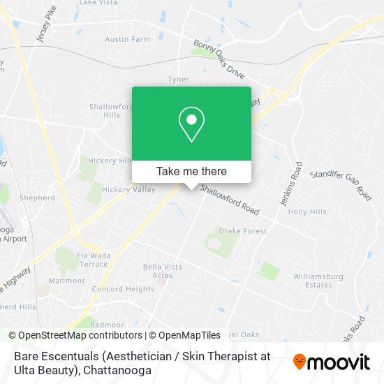 Bare Escentuals (Aesthetician / Skin Therapist at Ulta Beauty) map