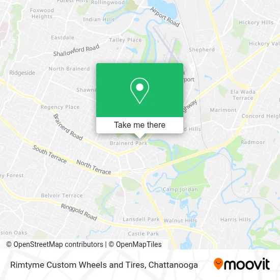 Rimtyme Custom Wheels and Tires map
