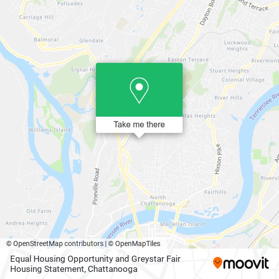 Equal Housing Opportunity and Greystar Fair Housing Statement map