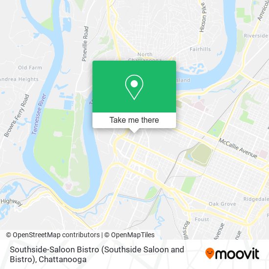 Mapa de Southside-Saloon Bistro