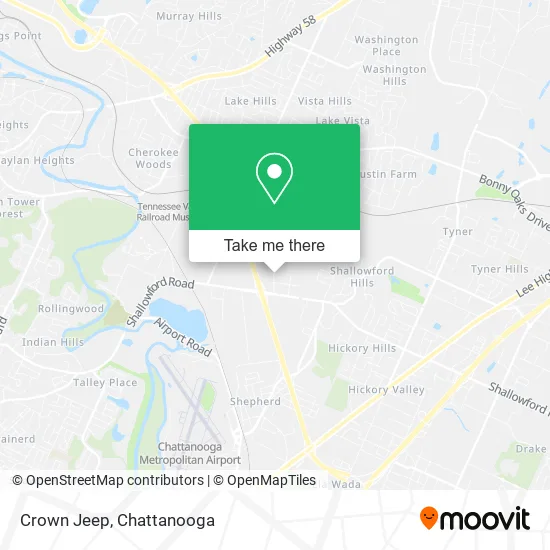Crown Jeep map