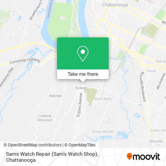 Mapa de Sams Watch Repair (Sam's Watch Shop)