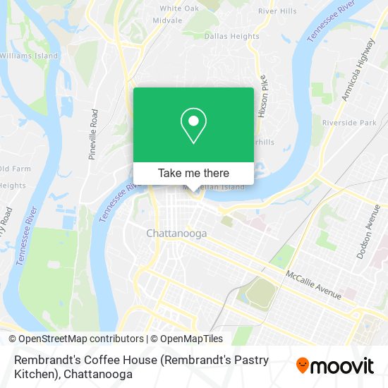 Mapa de Rembrandt's Coffee House (Rembrandt's Pastry Kitchen)