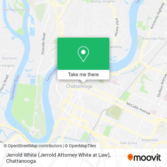 Jerrold White (Jerrold Attorney White at Law) map