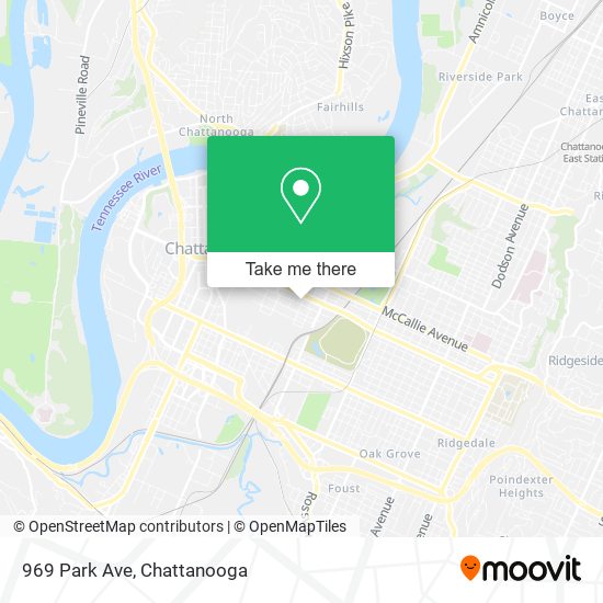 Mapa de 969 Park Ave