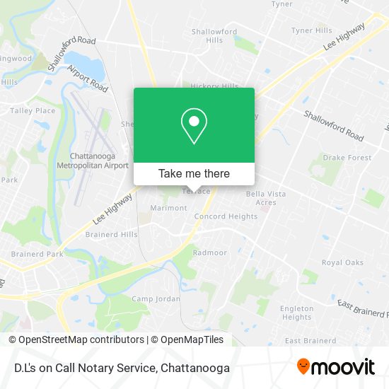 D.L's on Call Notary Service map
