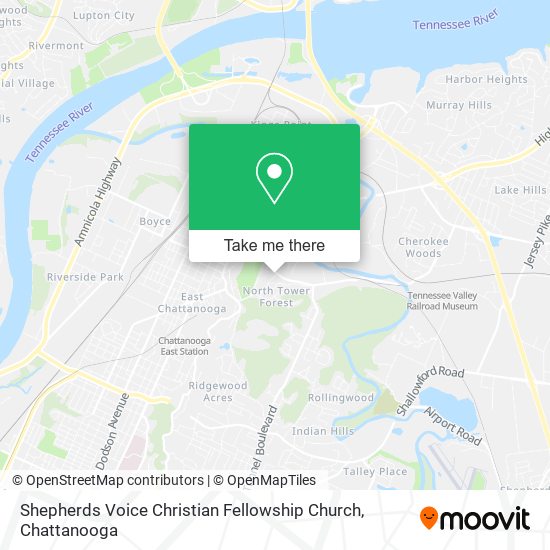 Mapa de Shepherds Voice Christian Fellowship Church