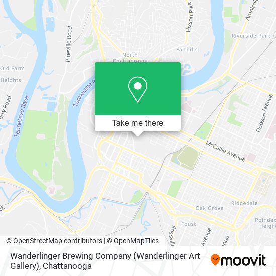 Wanderlinger Brewing Company (Wanderlinger Art Gallery) map