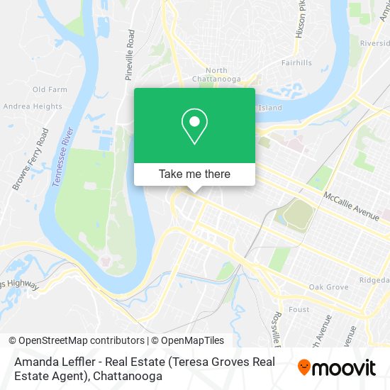 Amanda Leffler - Real Estate (Teresa Groves Real Estate Agent) map