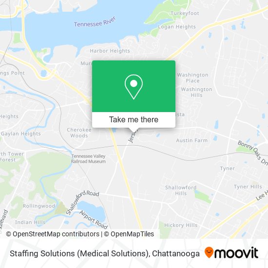 Mapa de Staffing Solutions (Medical Solutions)