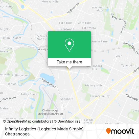 Infinity Logistics (Logistics Made Simple) map