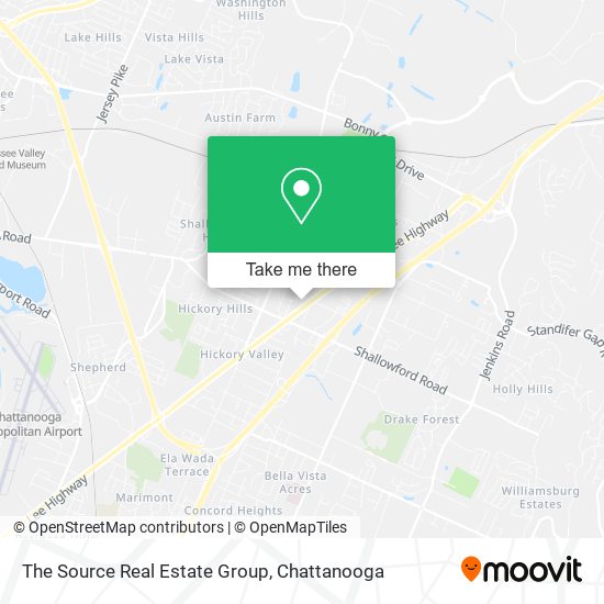 The Source Real Estate Group map