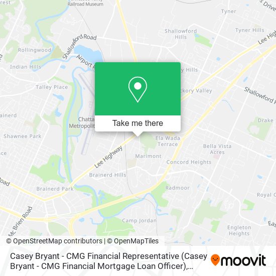 Casey Bryant - CMG Financial Representative (Casey Bryant - CMG Financial Mortgage Loan Officer) map