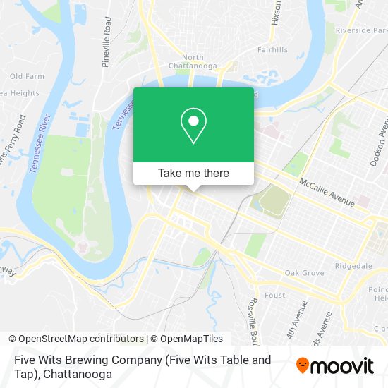 Five Wits Brewing Company (Five Wits Table and Tap) map