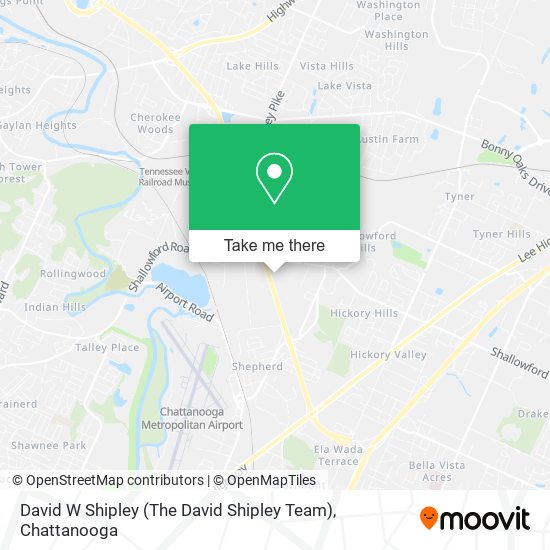 Mapa de David W Shipley (The David Shipley Team)