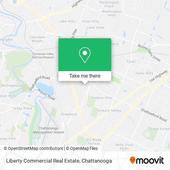 Liberty Commercial Real Estate map