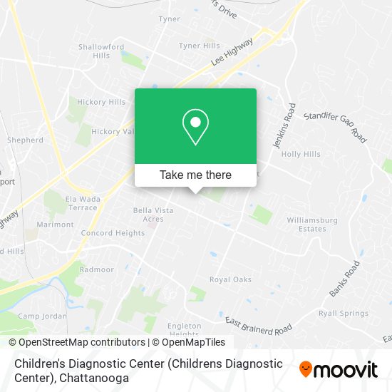 Mapa de Children's Diagnostic Center (Childrens Diagnostic Center)
