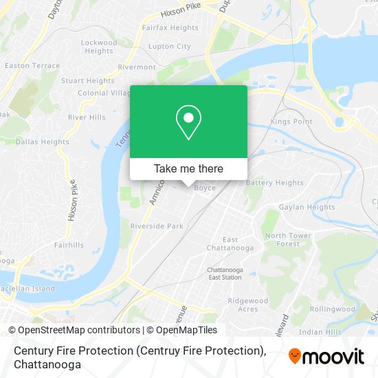 Century Fire Protection (Centruy Fire Protection) map