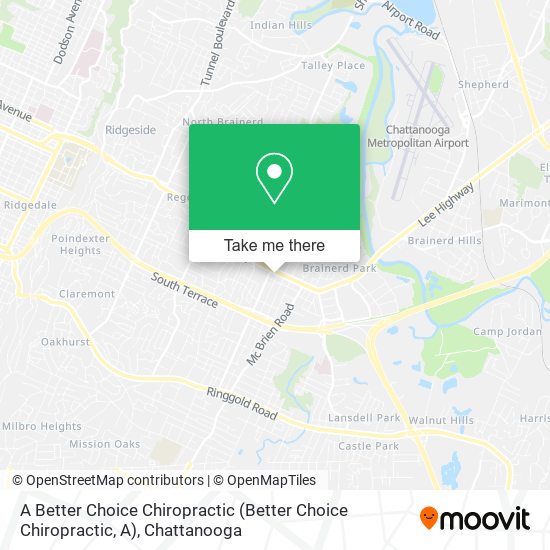 Mapa de A Better Choice Chiropractic