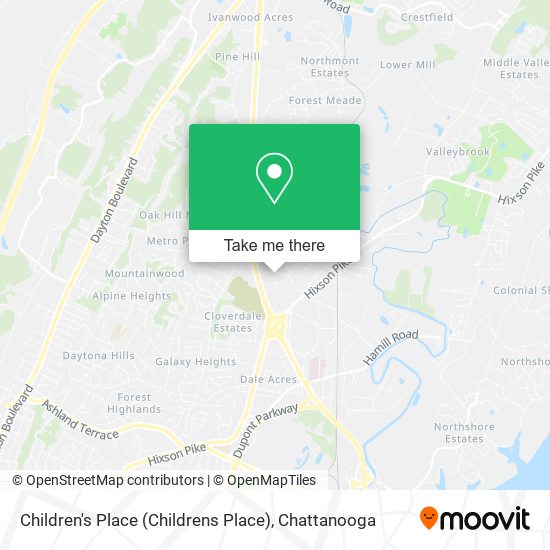 Children's Place (Childrens Place) map