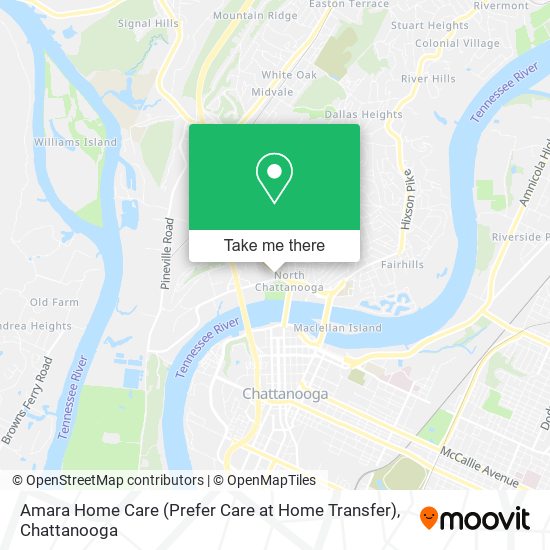 Amara Home Care (Prefer Care at Home Transfer) map