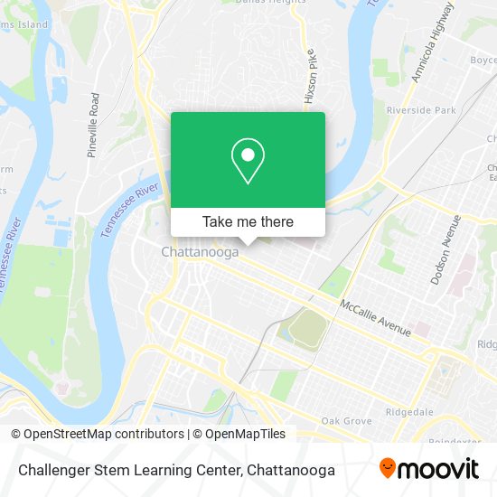 Mapa de Challenger Stem Learning Center