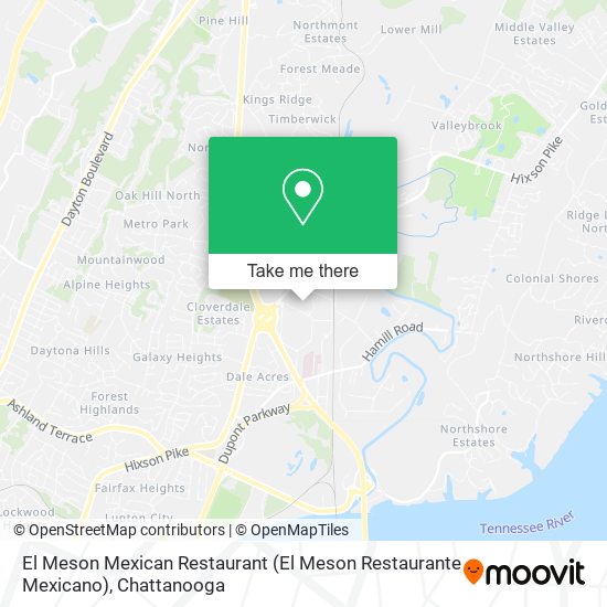 El Meson Mexican Restaurant (El Meson Restaurante Mexicano) map