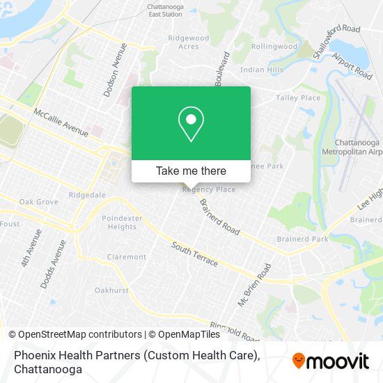 Phoenix Health Partners (Custom Health Care) map