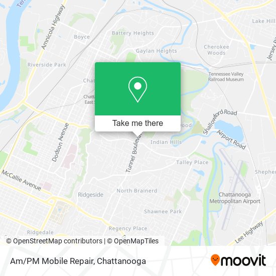 Mapa de Am/PM Mobile Repair