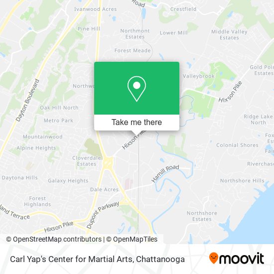 Mapa de Carl Yap's Center for Martial Arts