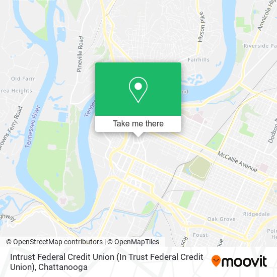 Intrust Federal Credit Union (In Trust Federal Credit Union) map