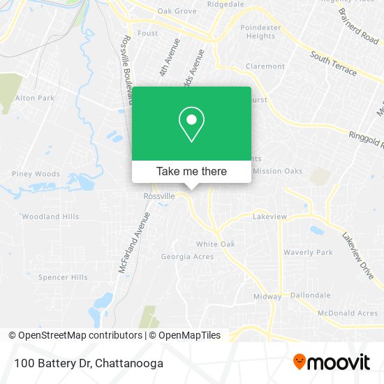 100 Battery Dr map