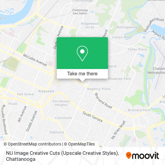 Mapa de NU Image Creative Cuts (Upscale Creative Styles)