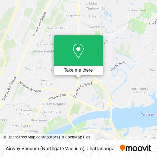 Airway Vacuum (Northgate Vacuum) map