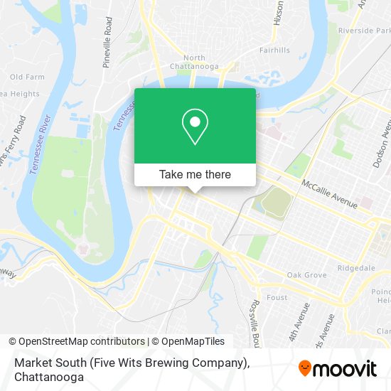 Market South (Five Wits Brewing Company) map