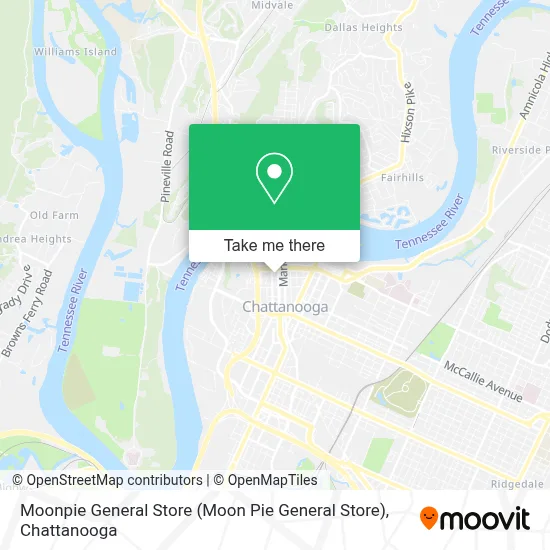 Moonpie General Store (Moon Pie General Store) map