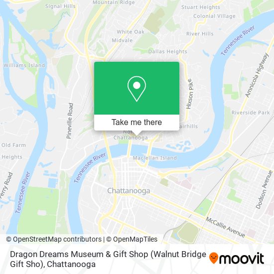 Dragon Dreams Museum & Gift Shop (Walnut Bridge Gift Sho) map