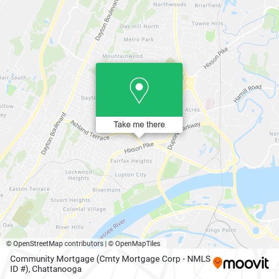 Community Mortgage (Cmty Mortgage Corp - NMLS ID #) map
