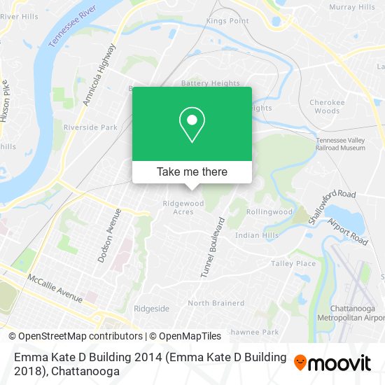 Mapa de Emma Kate D Building 2014