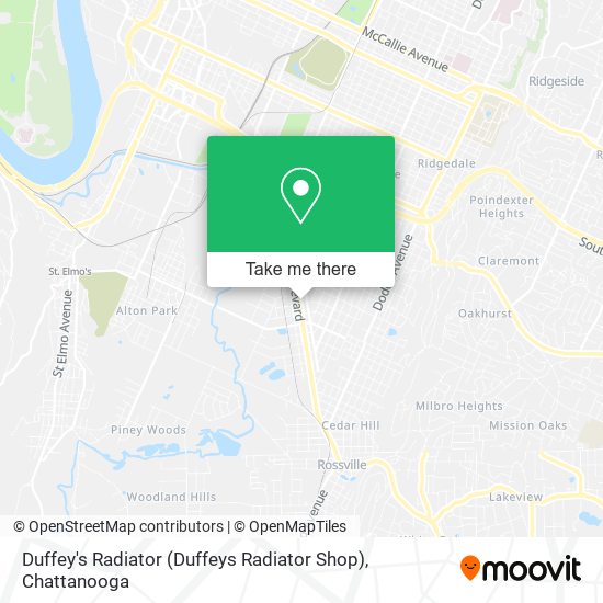 Mapa de Duffey's Radiator (Duffeys Radiator Shop)