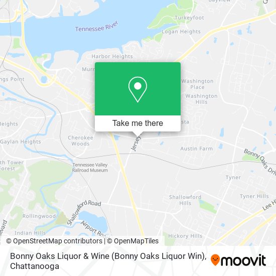 Bonny Oaks Liquor & Wine map